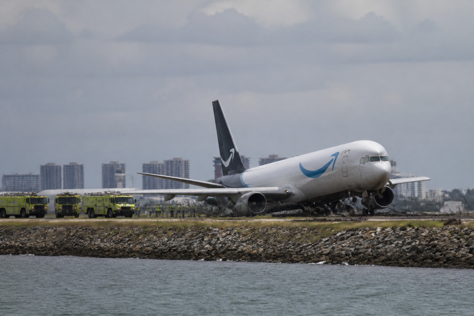 Amazon Cargo Plane Overshoots Miami Runway With Two-Day Delivery Still Guaranteed