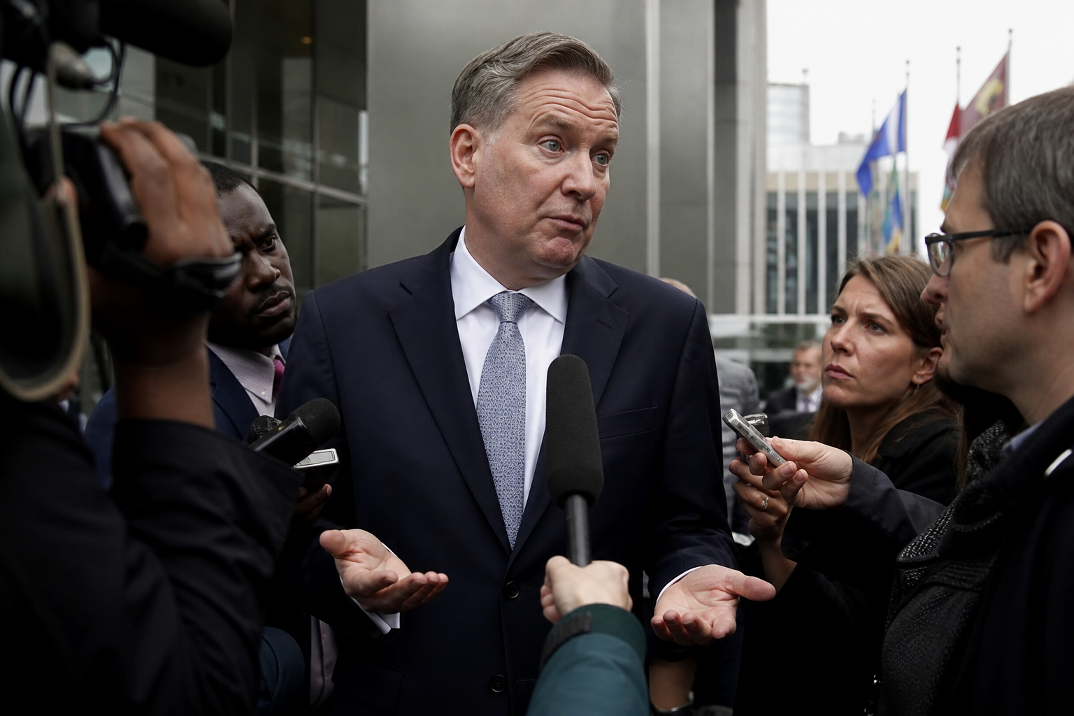 Envoy Sent To Abolish The UN Asks If He Can Keep His Parking Spot