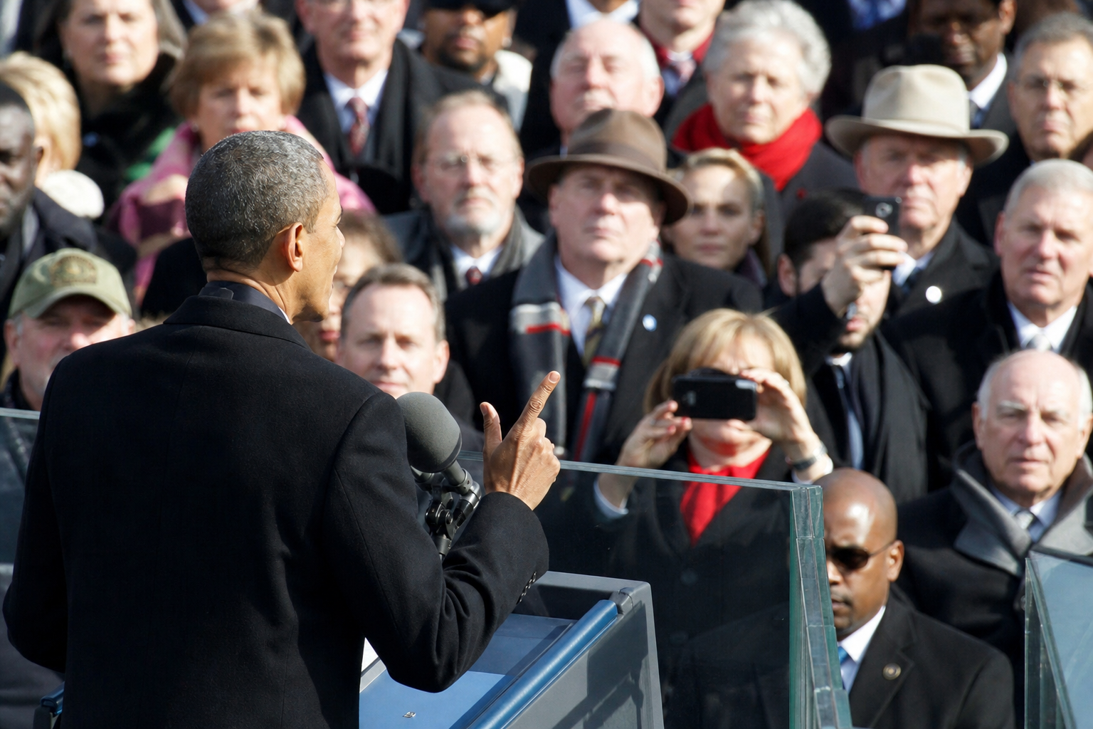 Man Gives Speech, Audience Responds With A Different Year