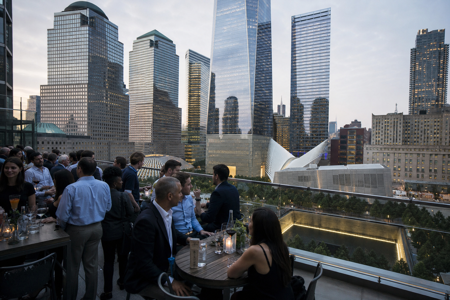 Bloomberg Declares New Rooftop Bar at Ground Zero Greatest Act of Defiance in American History
