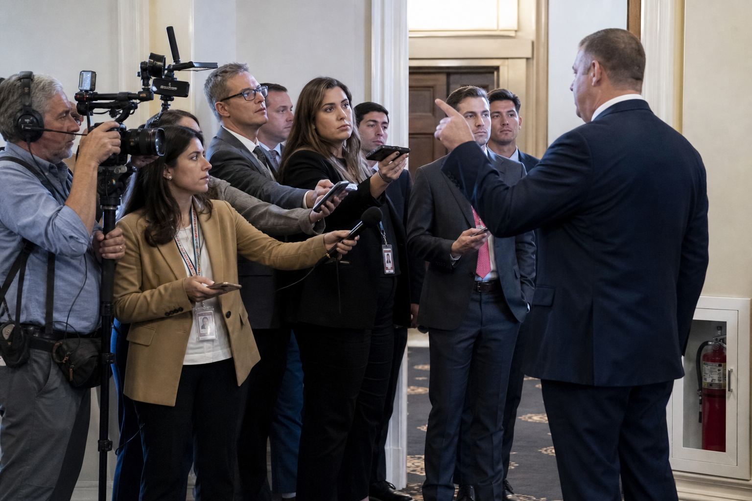 CNN, MSNBC and Politico Sue For Access To Room They Will Immediately Be Screamed At In