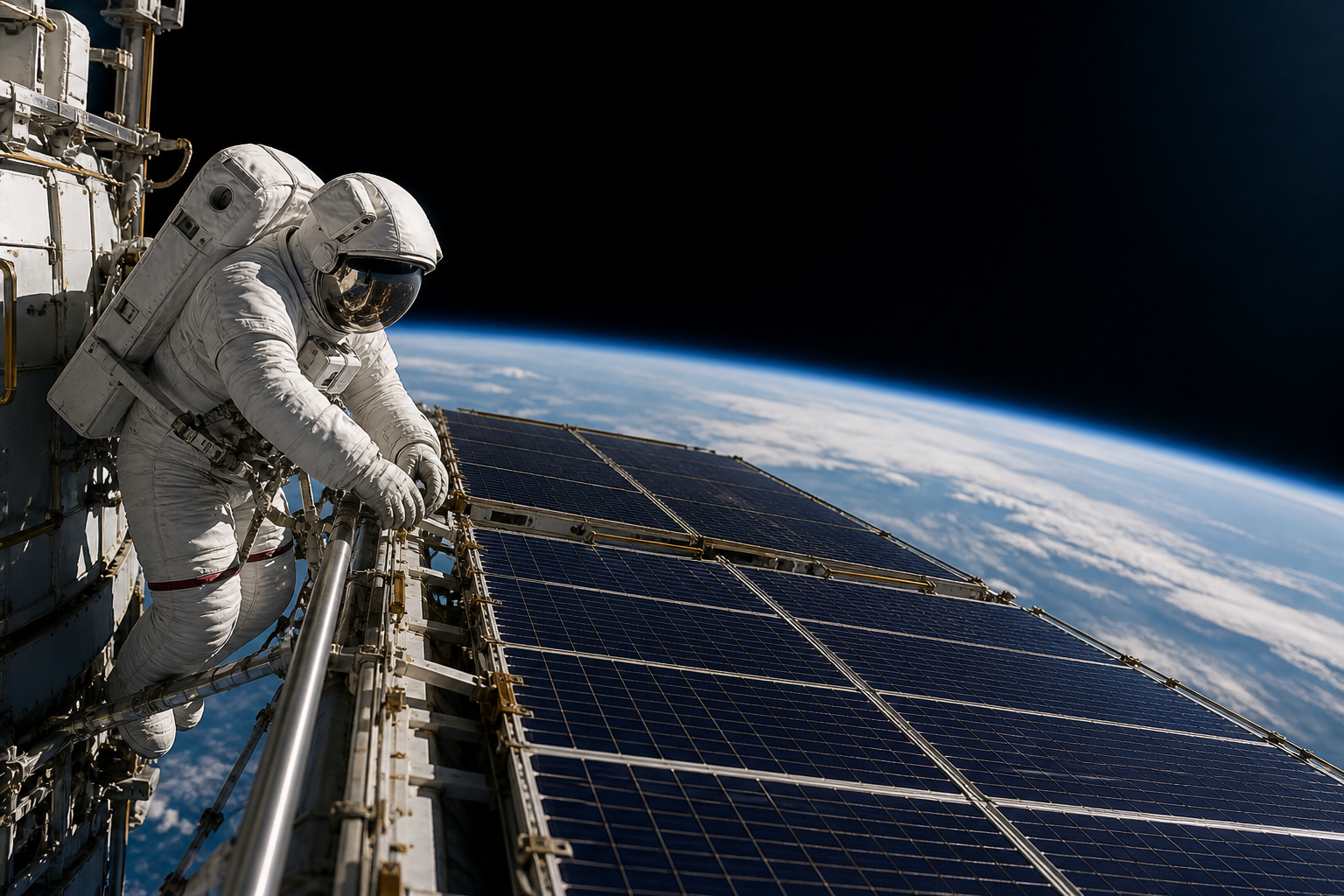 Space Station Finally Gets Solar Panels HOAs Won't Let You Have