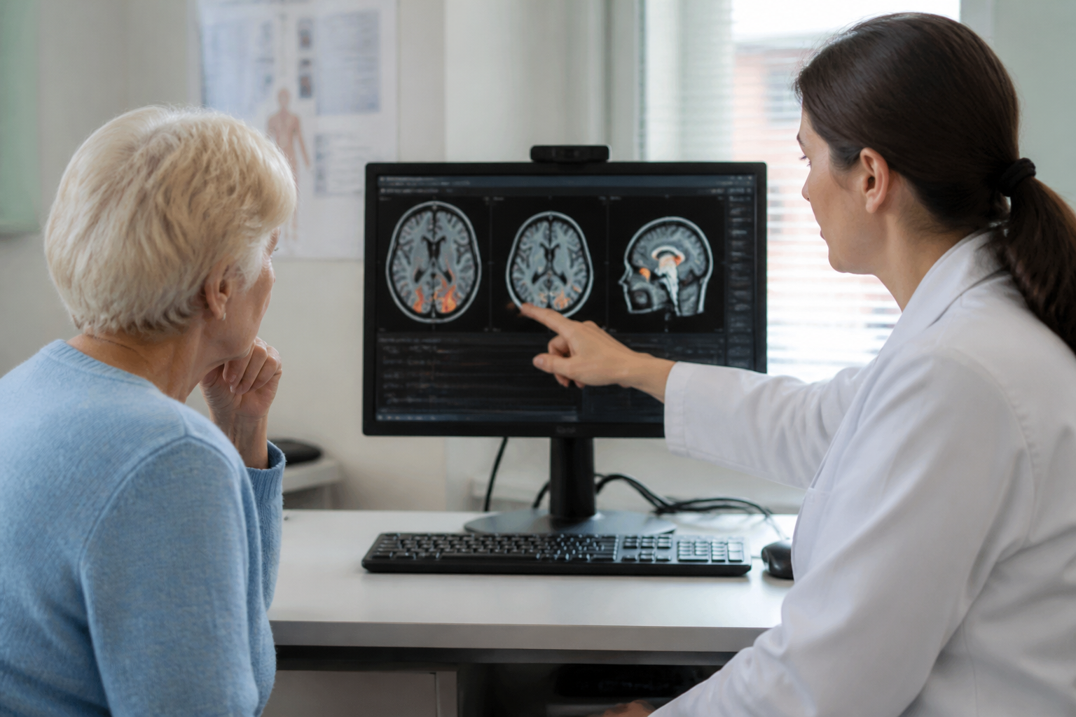 AI model predicts which memory-impaired patients will develop dementia within two years