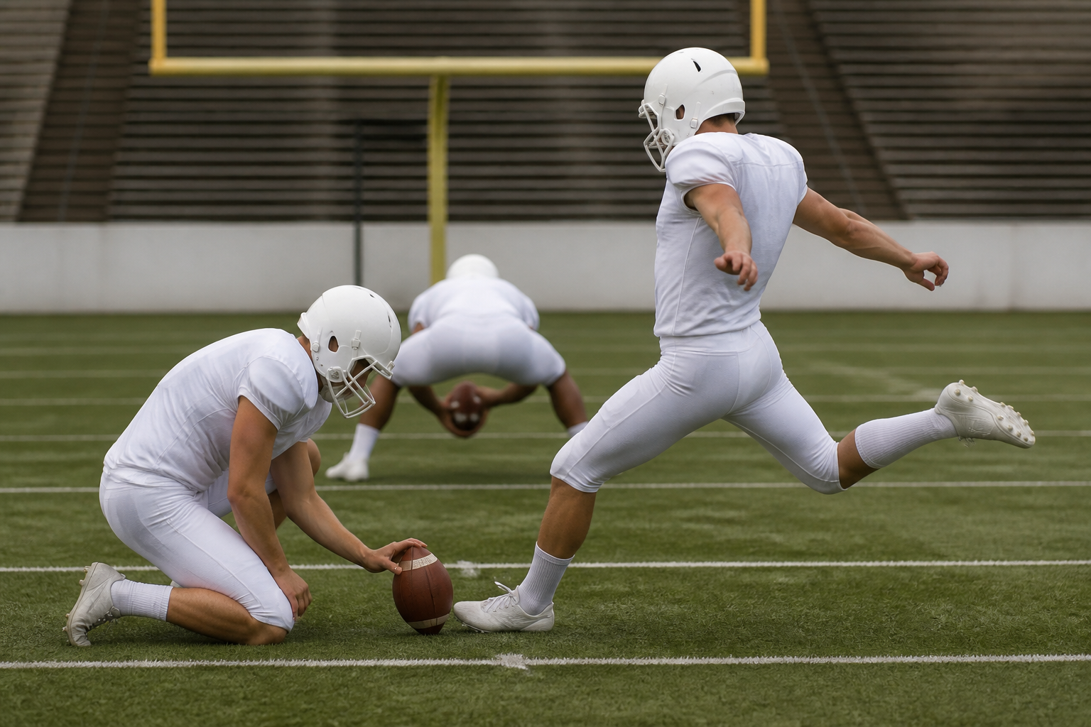 The Hardest Part Of Vinatieri's World Record Was Finding Someone To Hike Up And Hold The Ball