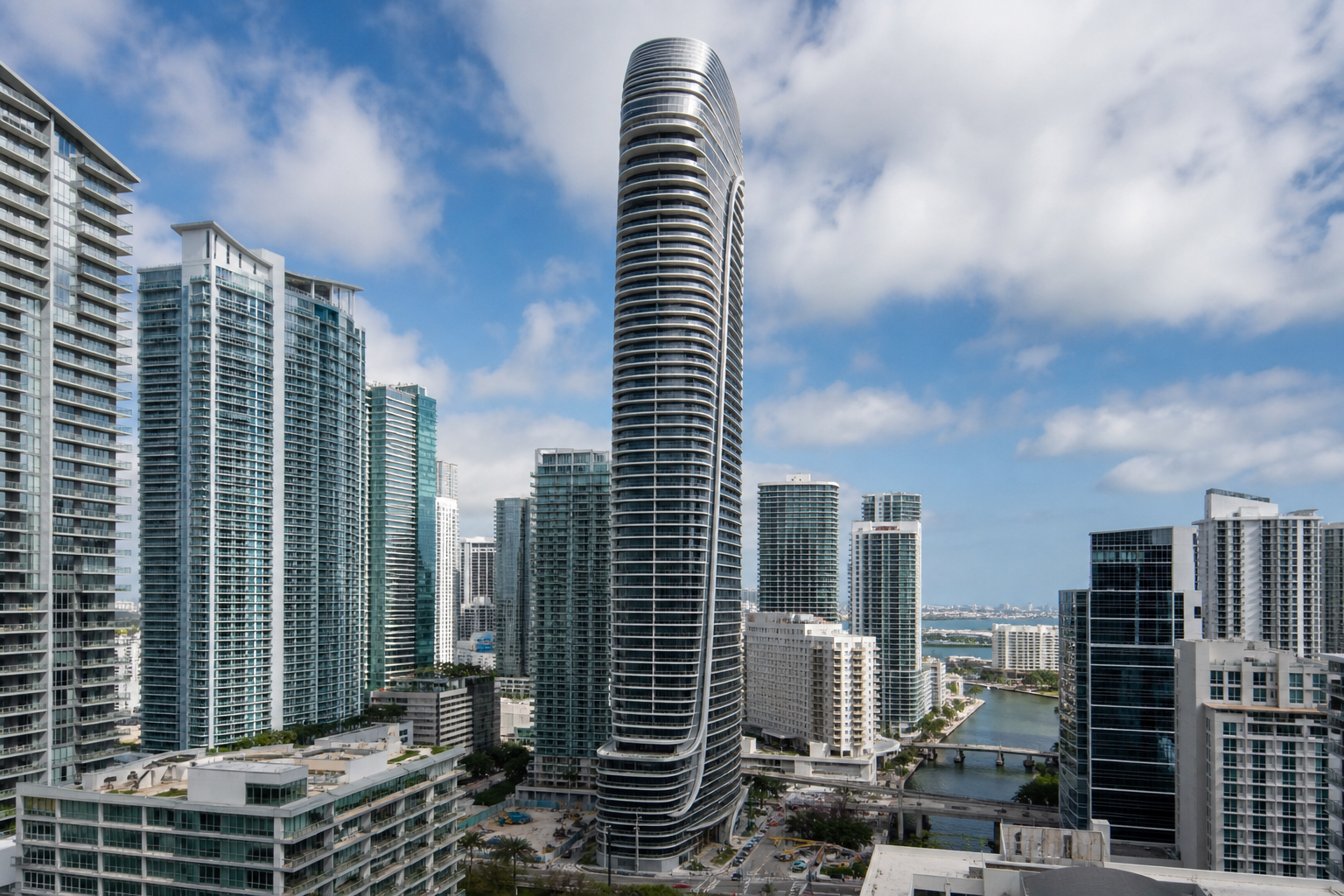 Bugatti to Brand 60-Story Brickell Tower in First U.S. Residential Play