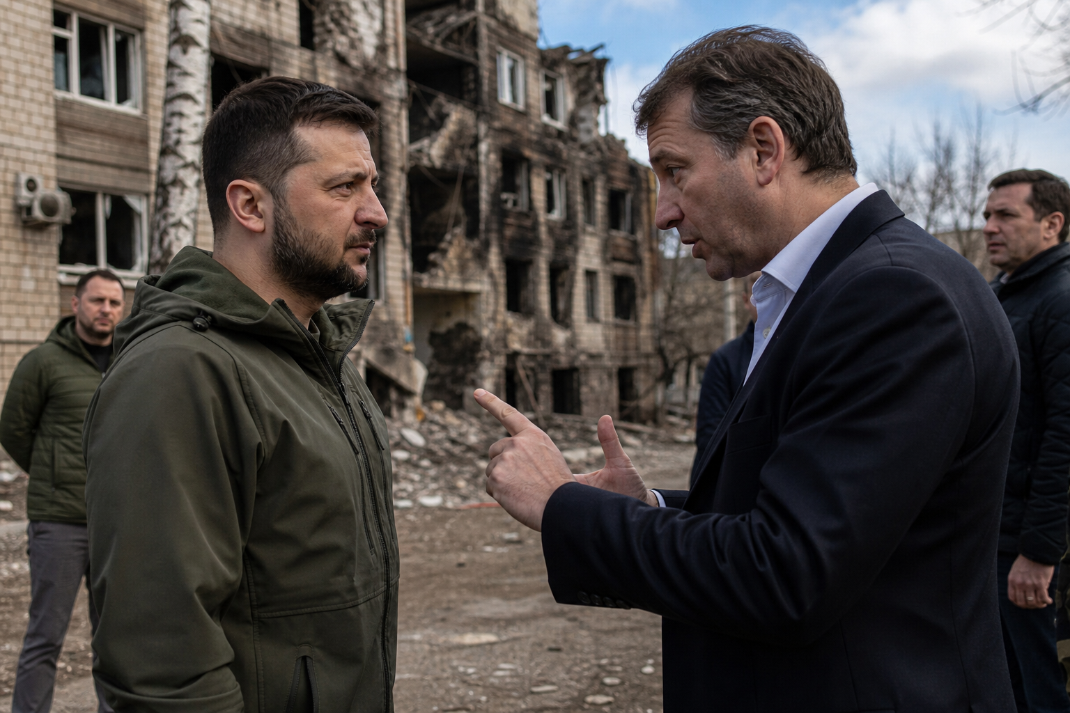 Zelenskyy Advised To Aim War More Carefully So Americans Can Drive To Applebee's