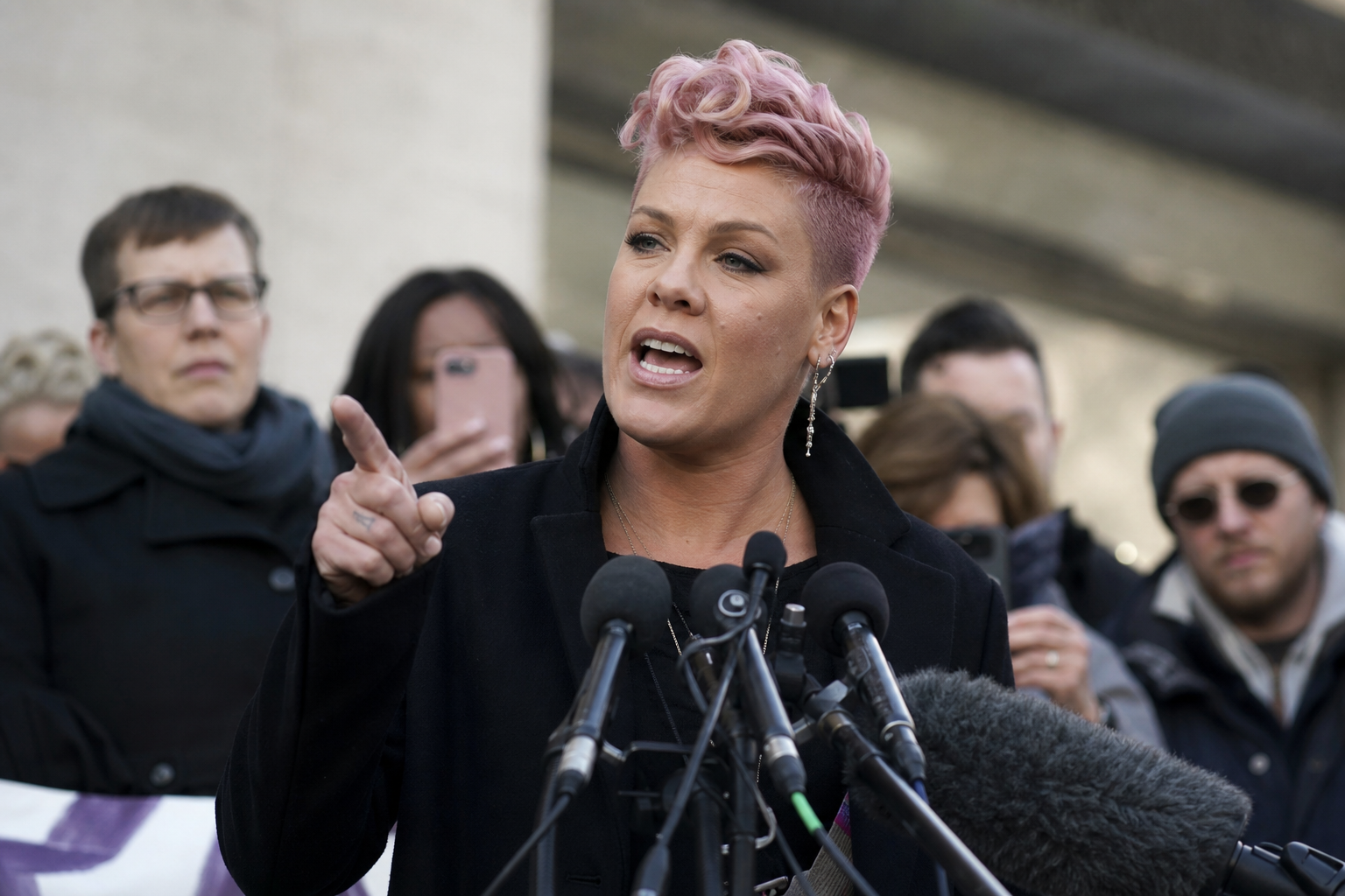 Pink Demands Macklemore Apologize For Having Opinions At A Concert