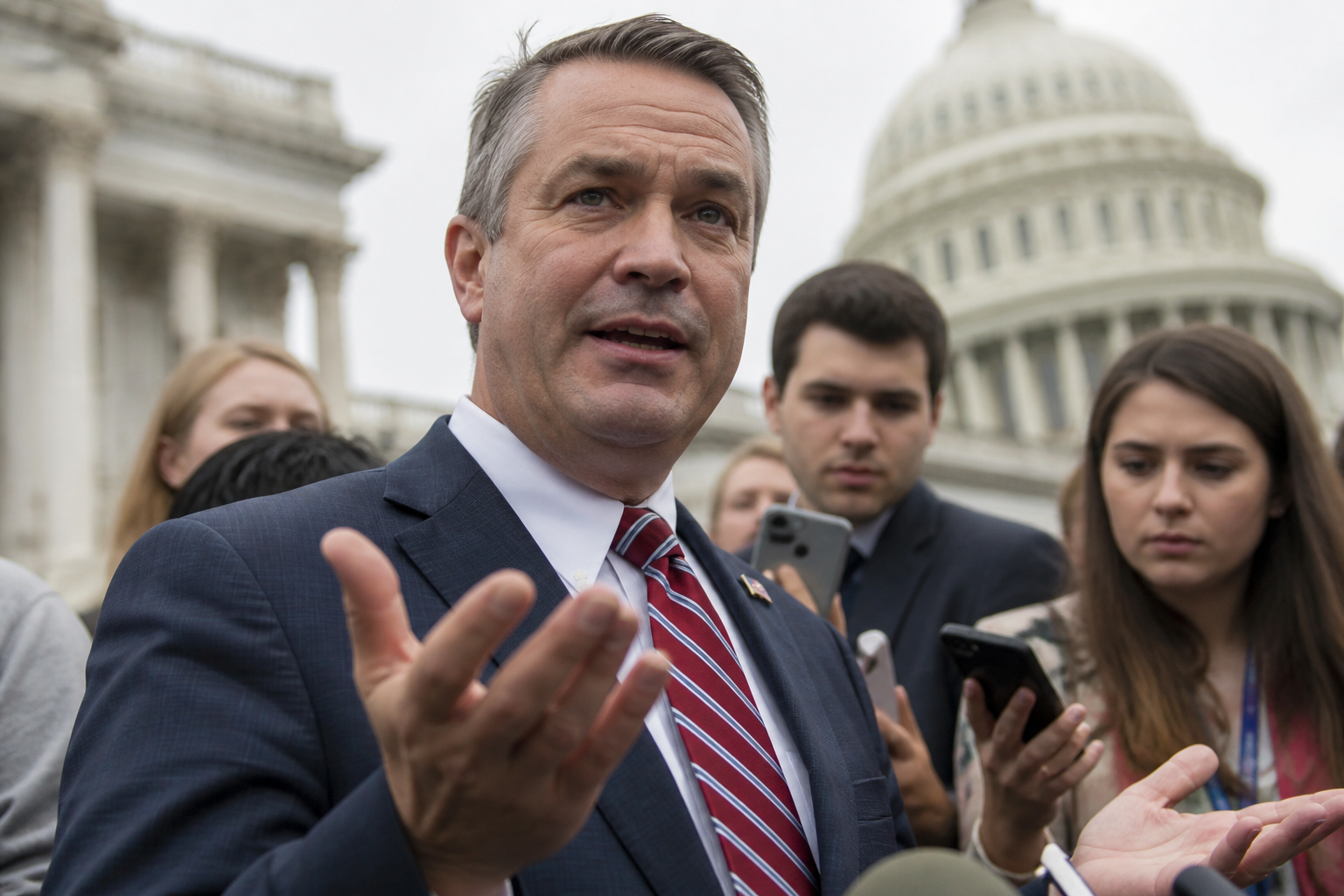 Congressman Named Bacon Announces He Would Love To Be President