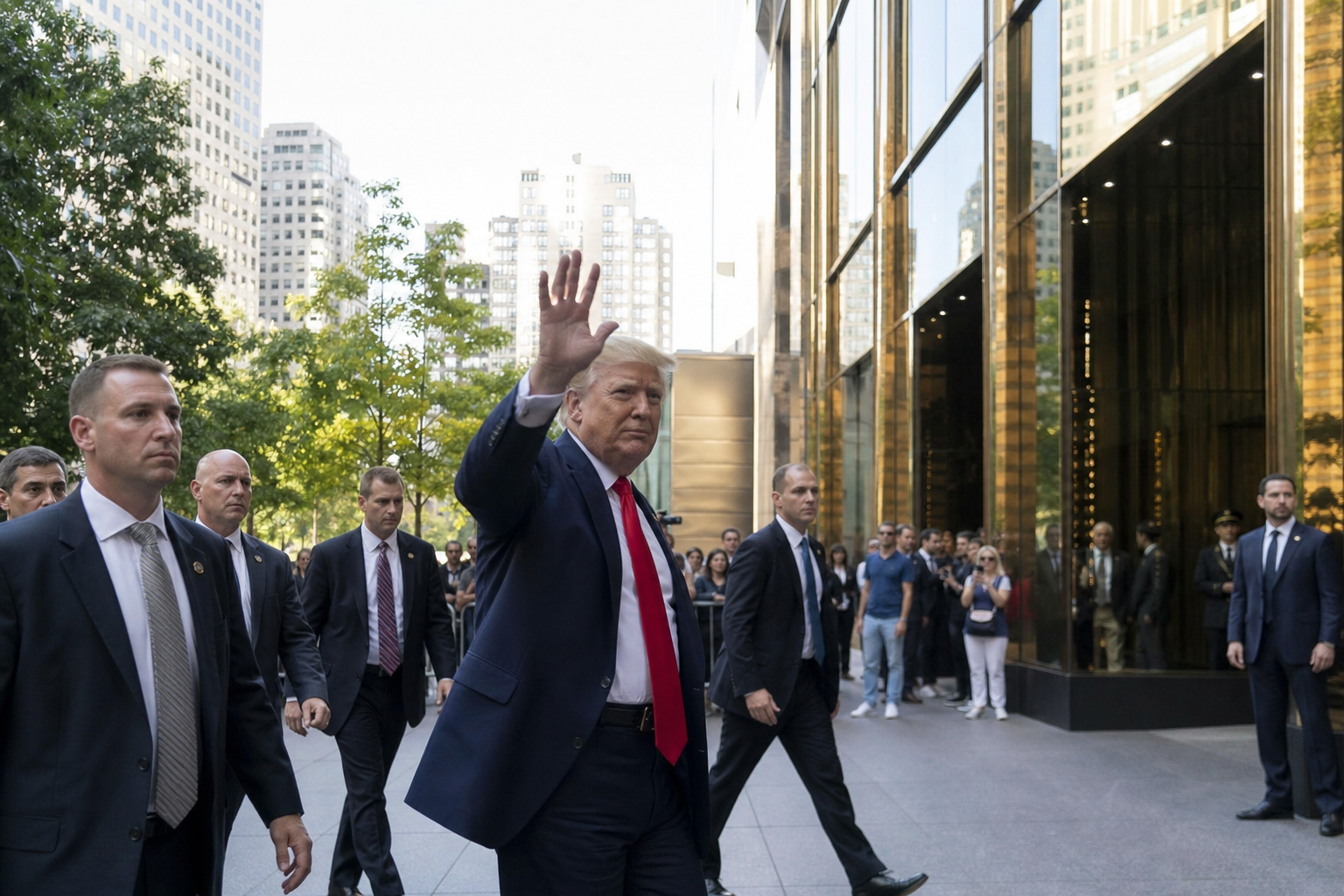 Trump Skips 9/11 Memorial To Visit Building He Personally Did Not Lose A Bet About