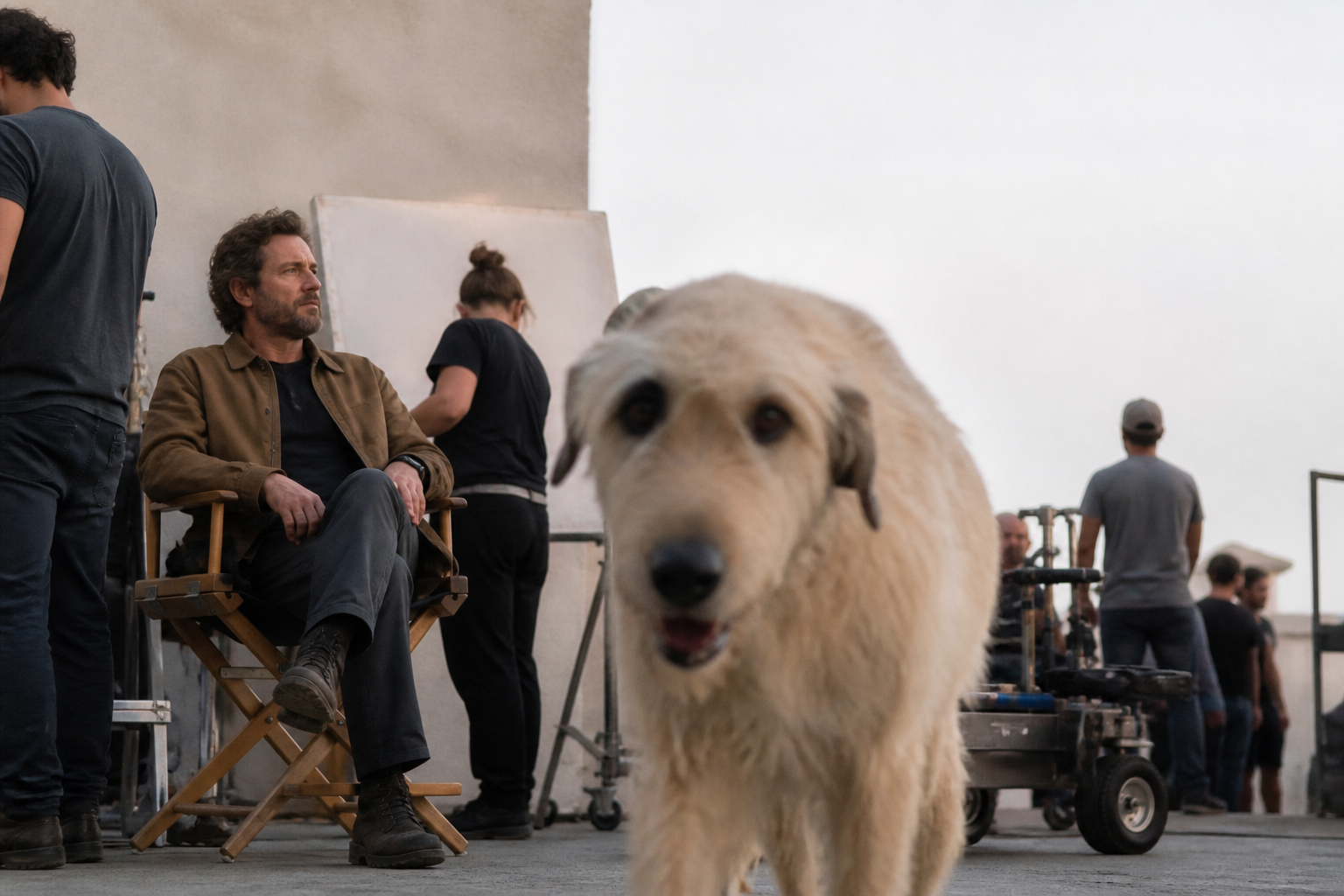 Brad Pitt Loses Top Billing In His Own Film To A Dog Named Uber