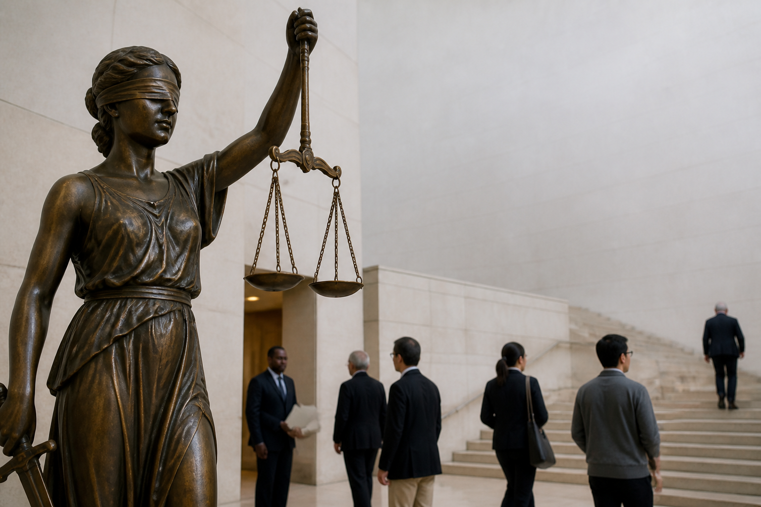 New York Court Discovers 'Justice Is Blind' Was Not Meant Literally