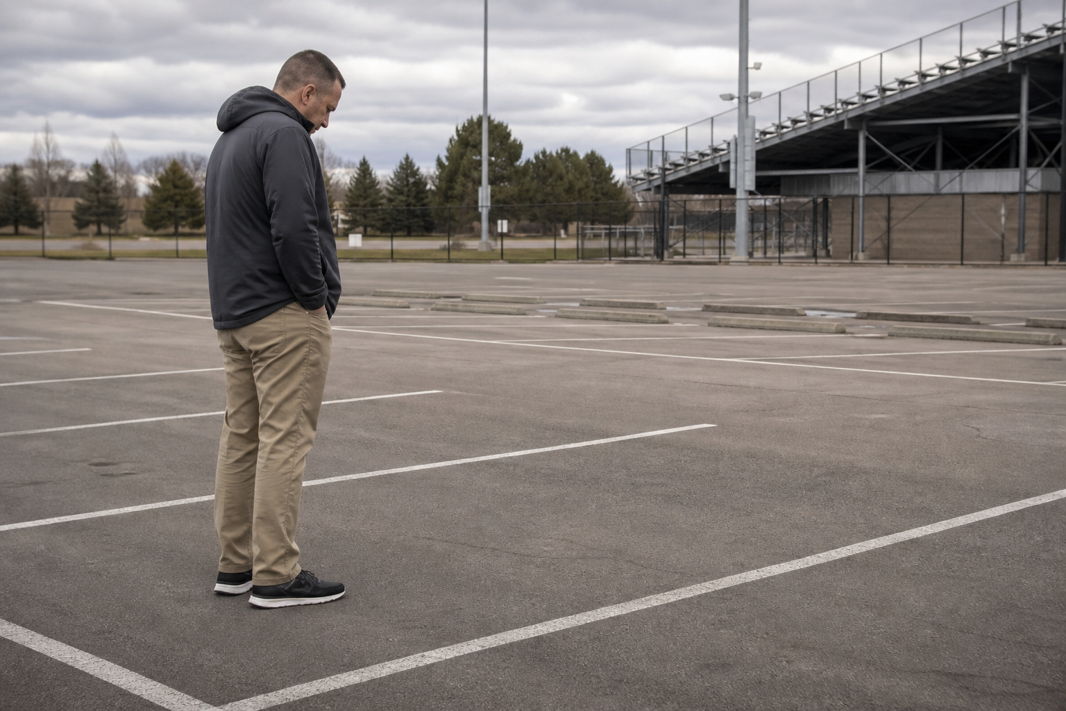 College Football Coach Still Has His Job But His Parking Spot Has Been Reassigned
