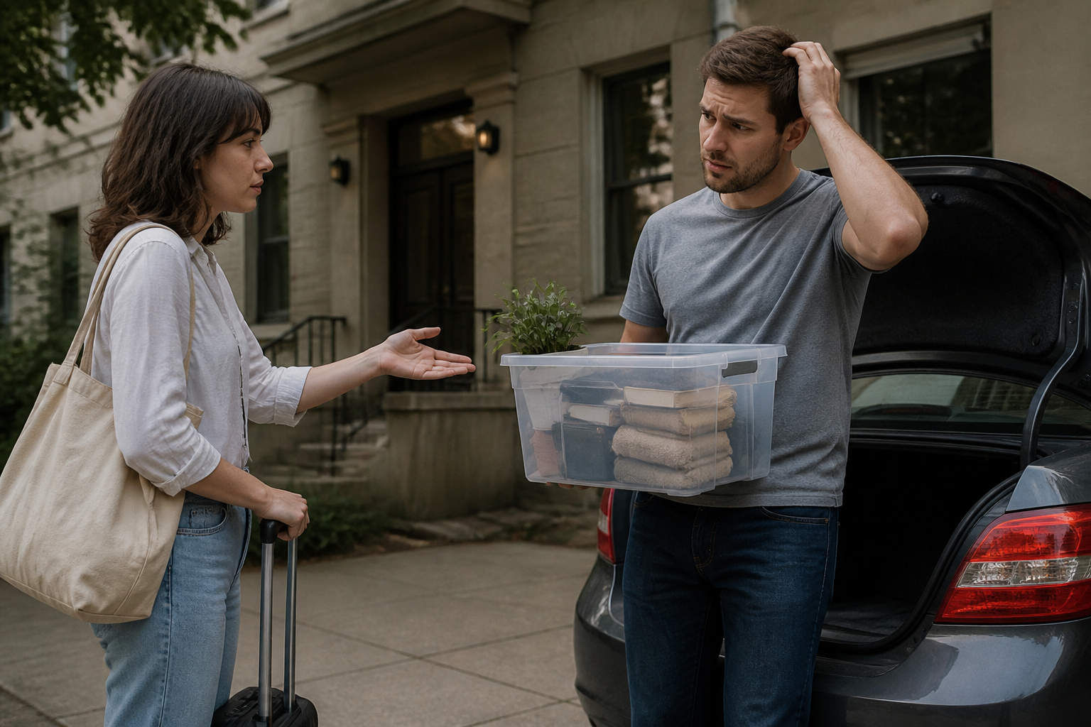 Woman Must Retrieve Belongings From Man Who Has Already Forgotten Her Name