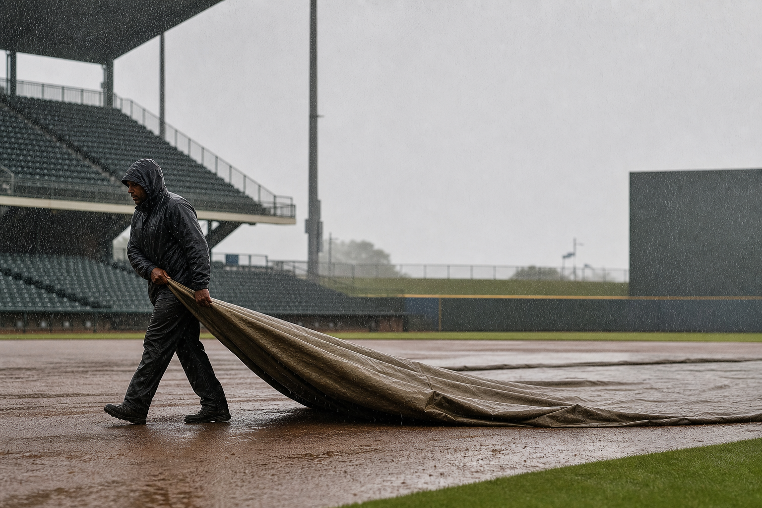 Seven Months Of Baseball And It Came Down To A Rainout
