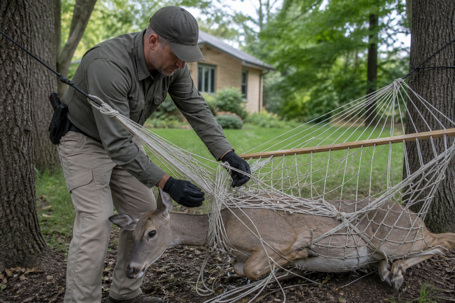 Ohio PD Now Has A Hammock Category In Its Deer Rescue Spreadsheet