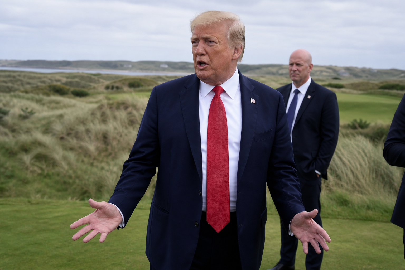 Trump Promises Canada Deal 'Fairly Soon' From Ireland For Some Reason