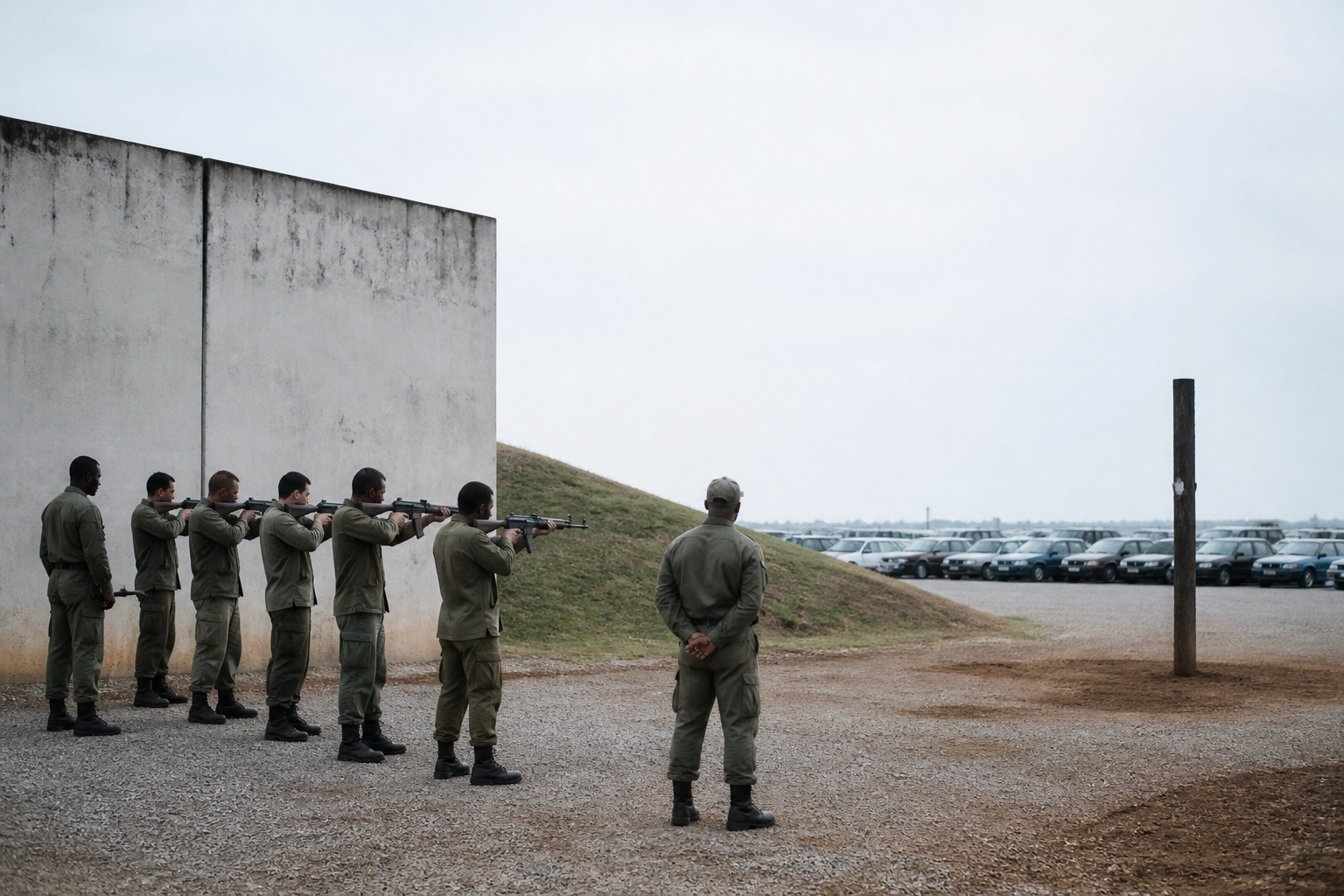 Pentagon Books Firing Squad For 1pm, Requests Guests Arrive Early For Parking