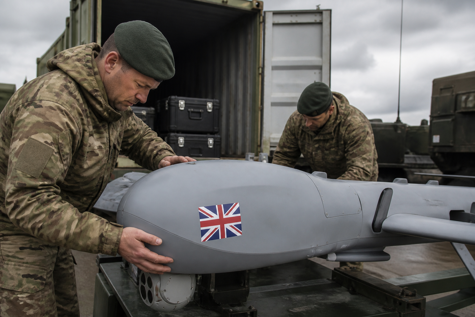 British Army Pays £16M For Surveillance Drones Built Overseas, Delivered With A Union Jack Sticker