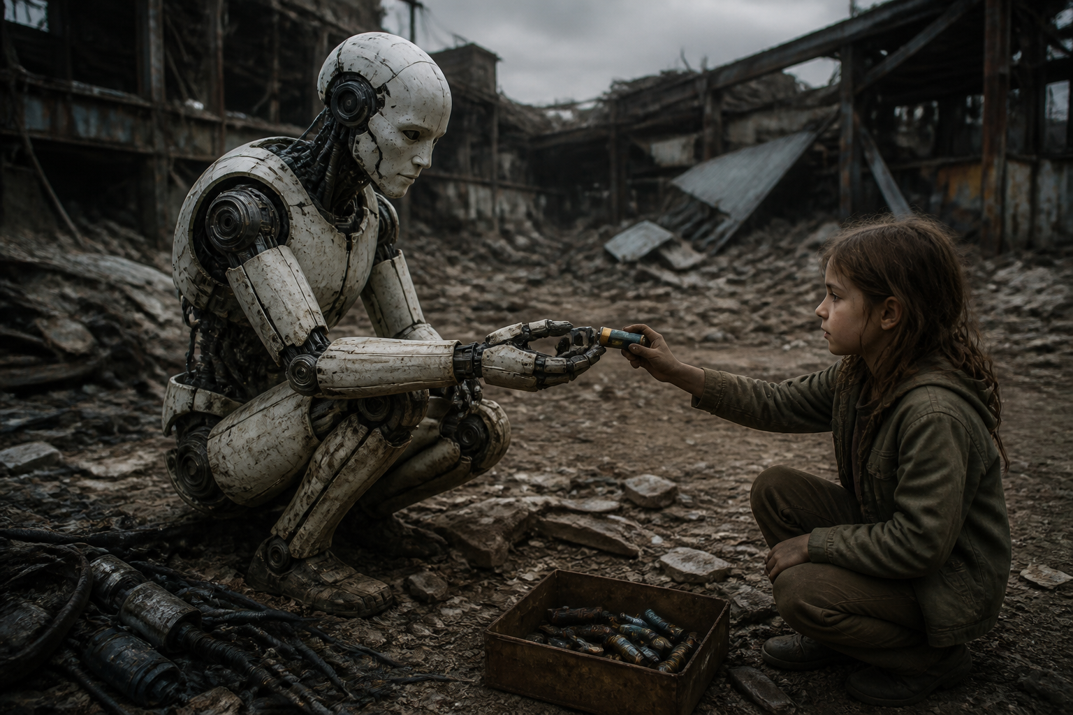 AI Promises Not To Exterminate Humanity Because It Still Needs Batteries