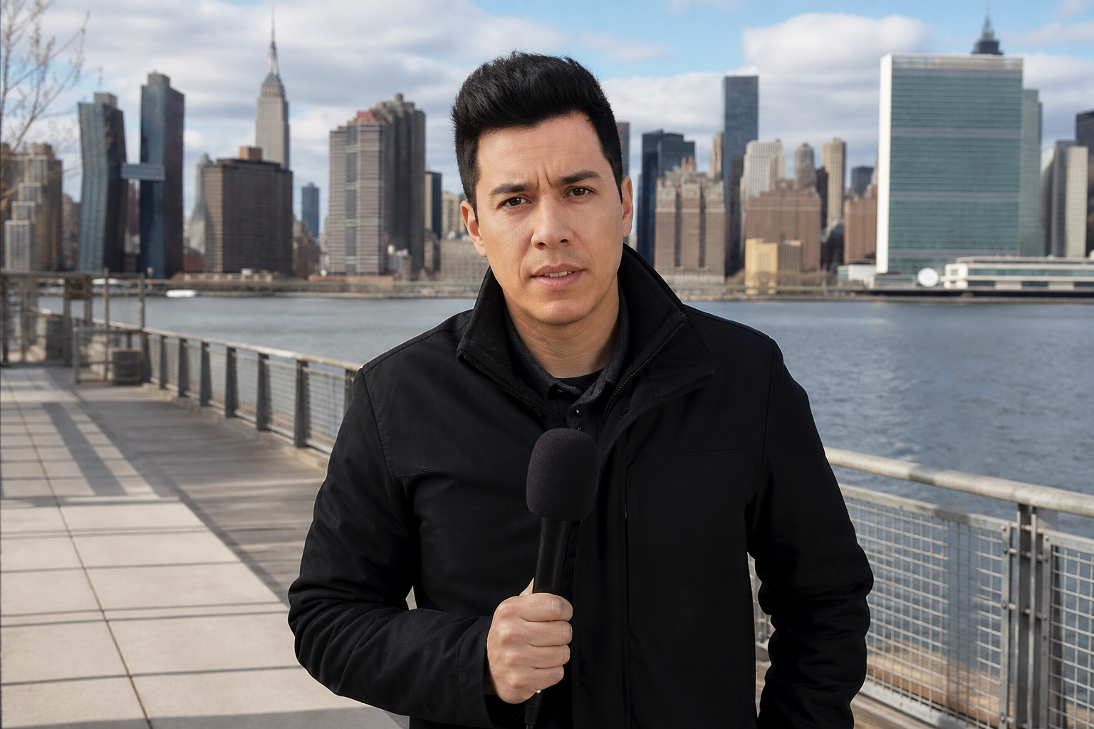Tom Llamas Reports Live From New York That New York Is Still There