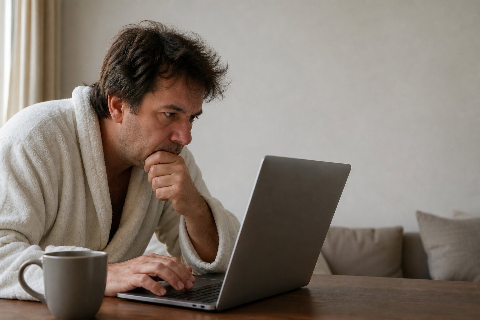Kevin Sorbo Spends Saturday Refreshing His Own Wikipedia Page In A Bathrobe
