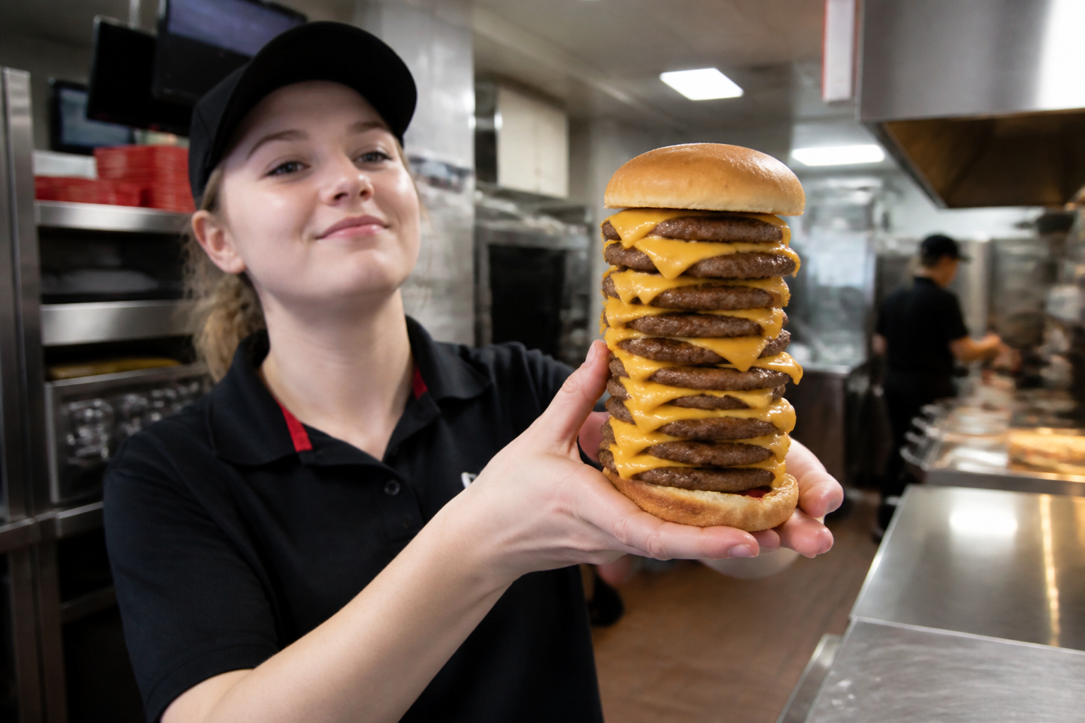 Wendy's Brings Back Nine-Patty Burger That Was Previously Banned For Being A Burger