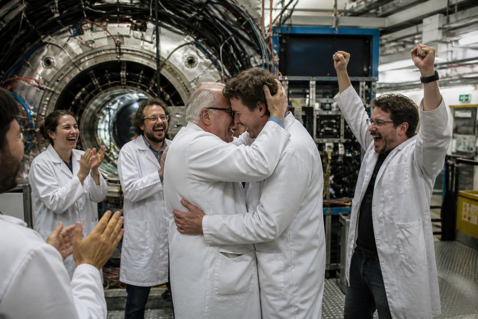 Scientists Celebrate Historic Time Travel Breakthrough After Going Back One Second